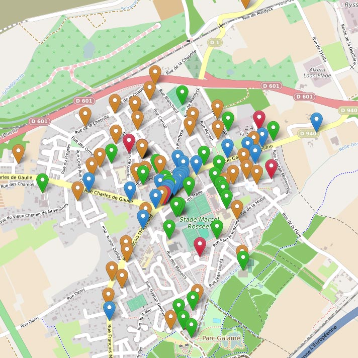 Plan Interactif De La Ville - Ville De Loon-Plage