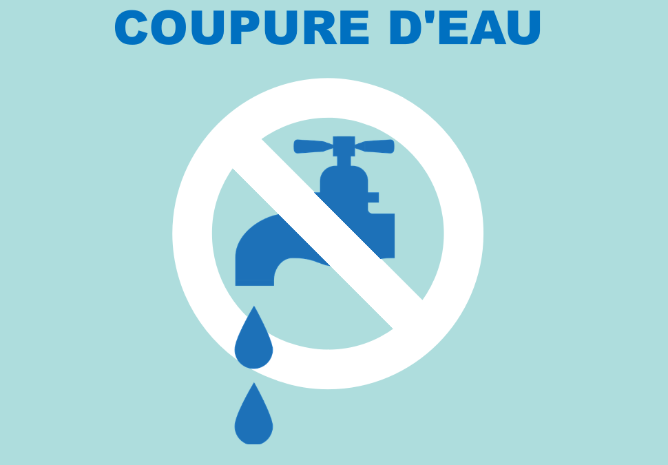 Coupure d’eau